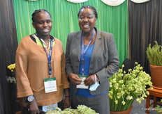 Anita Hawi together with her mother Anita Hawi Odembo. Both from Legacy Agricultural Farms.